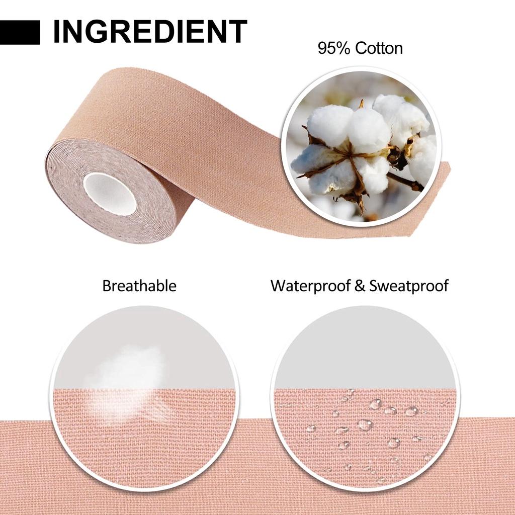 Cuộn Băng Dán Nâng Ngực Tạo Nhiều Kiểu Đa Năng 5cmx5M