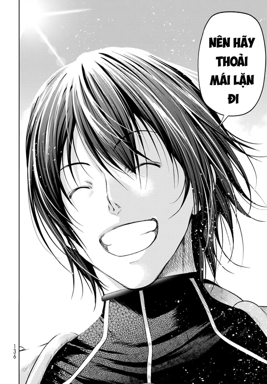 cô gái thích lặn - grand blue chapter 81 43