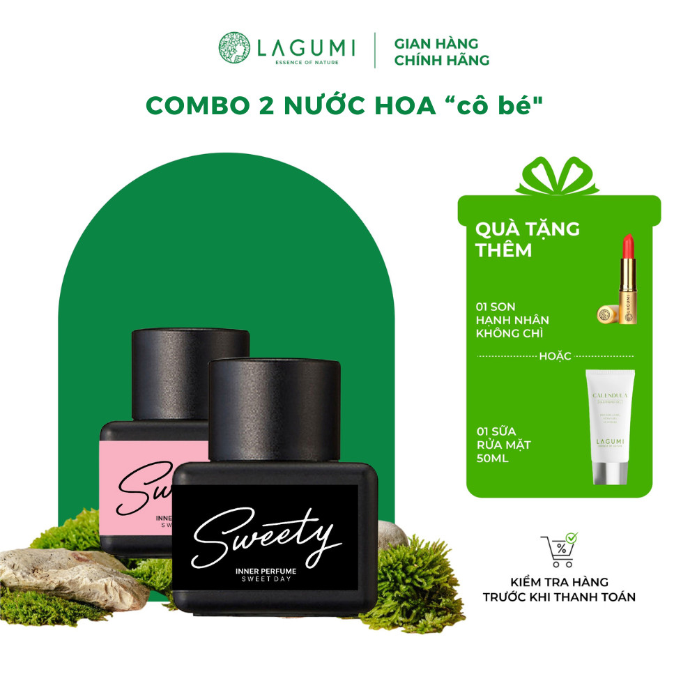Bộ đôi nước hoa 'cô bé" ngày và đêm Lagumi dưỡng ẩm, giảm thâm, chống lão hóa cho chị em quyến rũ & sexy