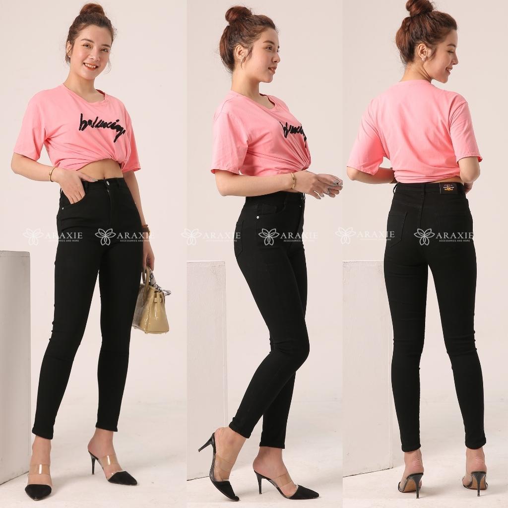 Quần Jeans Nữ Skinny Lưng Cao -SKD-01