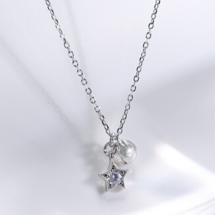 Dây chuyền bạc 925 ngôi sao nhỏ