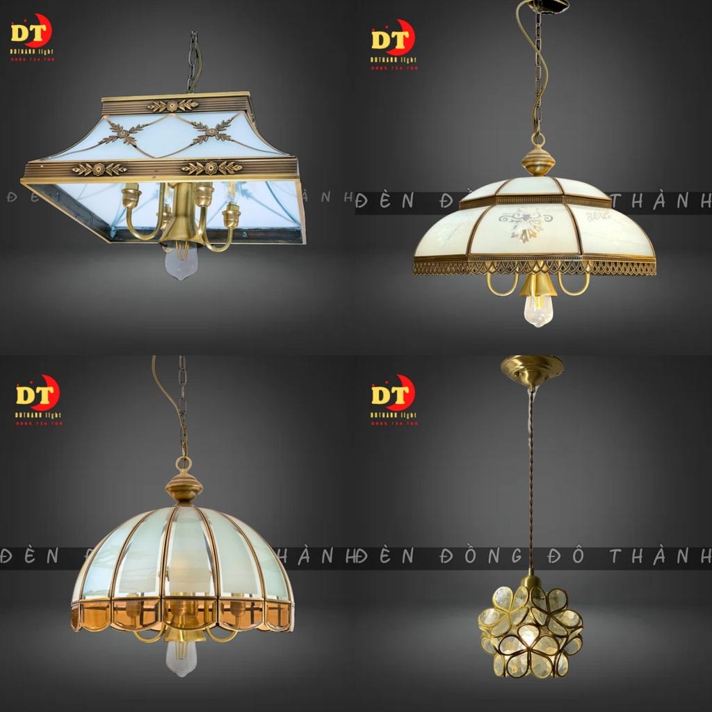 Đèn thả quán bar phong cách bắc âu cổ điển đèn thả đồng cao cấp HTLQ DTD