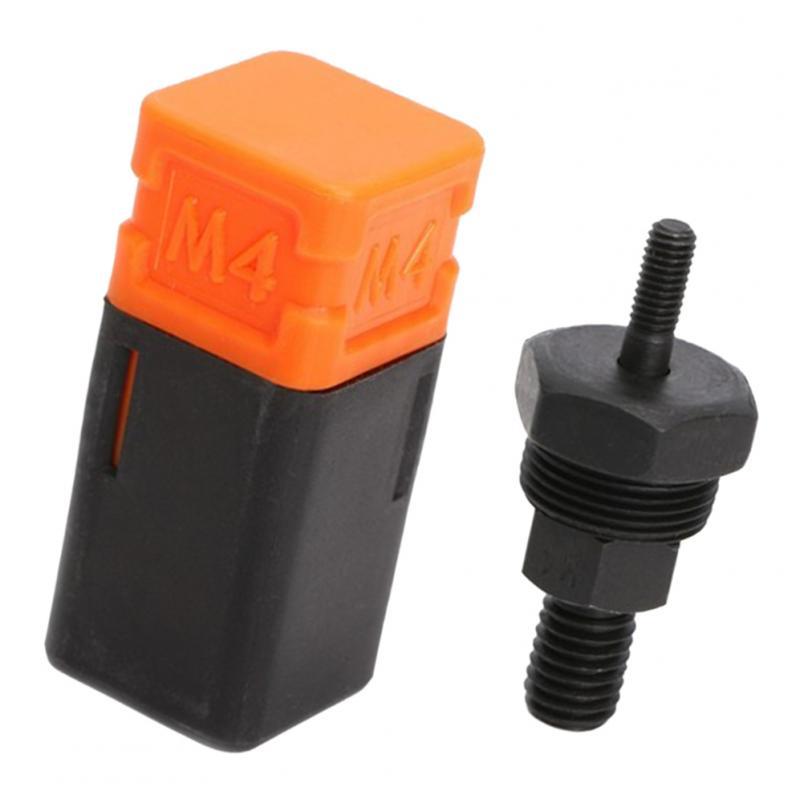 6 Pieces Steel Hand Nut Riveter Gun M4-M6 Nut Rivet Mandrels Tools Parts