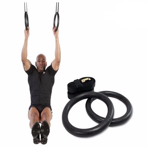 Bộ vòng xà tay tập thể lực Ring Dip reefit màu đen