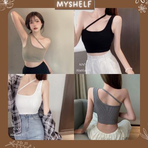 M69. (MIỄN SHIP) Áo Croptop Nữ - Áo 2 dây nữ - Áo Bra Nữ Dây Vạt Chéo Siêu Sexy Trend 2022 (kèm ảnh thật)