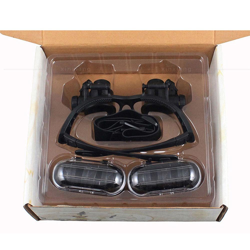 Bộ Kính Lúp Đèn LED Kèm Băng Đô