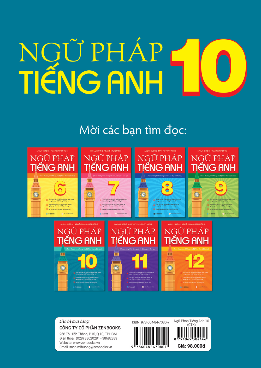 Ngữ Pháp Tiếng Anh Lớp 10 (Theo CT Khung Của Bộ GD&ĐT)