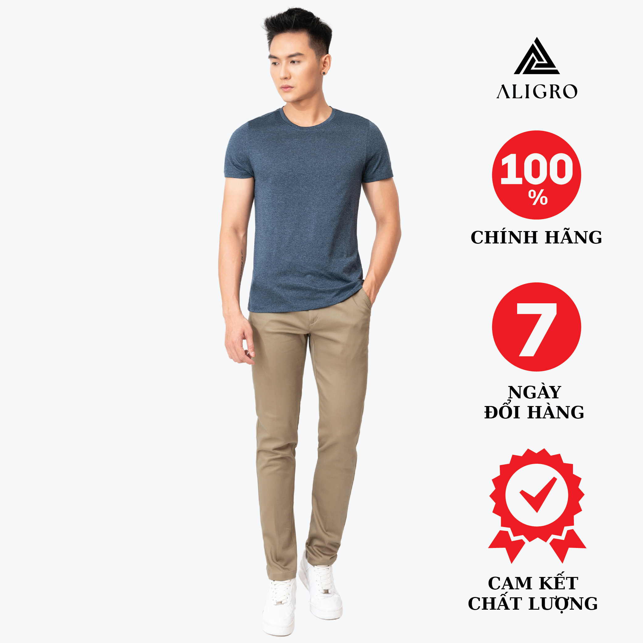 Quần kaki nam Aligro ALGK050