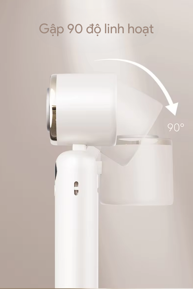 Quạt Làm Lạnh Cầm Tay SHIMONO SM-CHF17 Tích Điện Có Sò Làm Lạnh Nhanh Pin 3000mAh Liên Tục 6H - Hàng Chính Hãng
