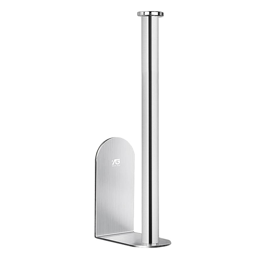 2 pcs Stainless Wall Mounted Paper Towel Roll Holder Kitchen Storage 26cm