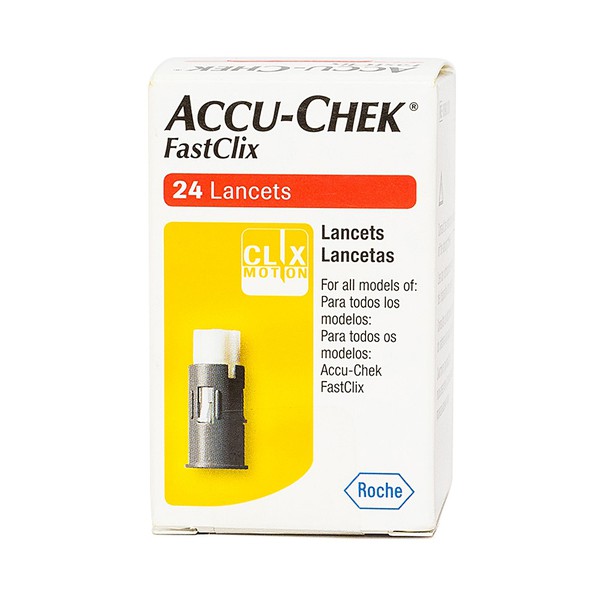 Accu-Chek FastClix 24 Kim  - Kim lấy máu dùng cho máy Accu-Chek Performa và Accu-Chek Guide