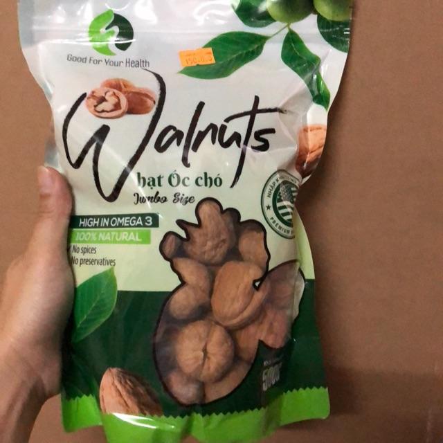 Óc chó vàng chưa tách vỏ 500g