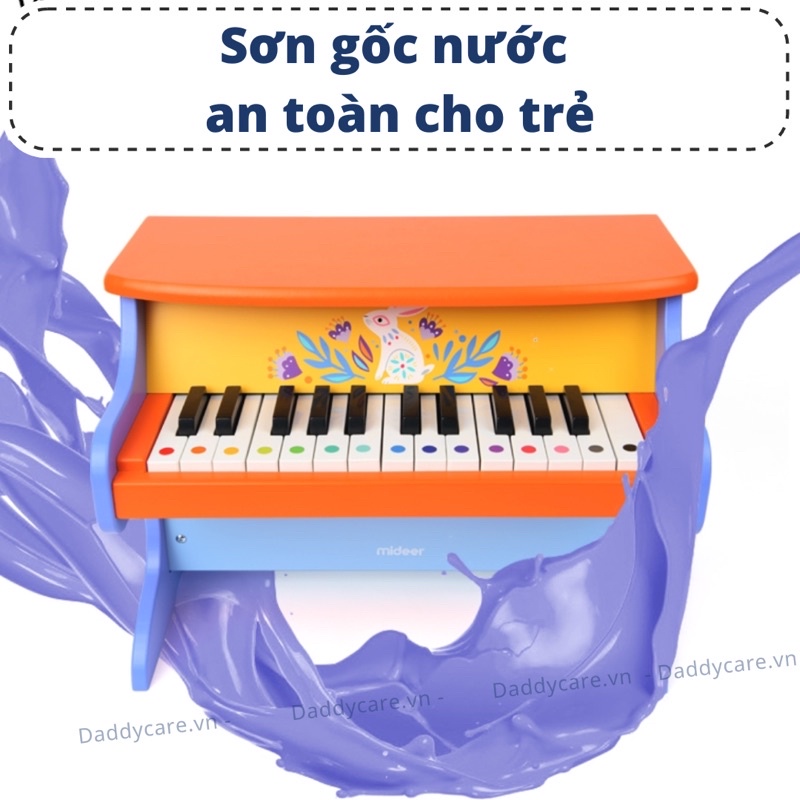 Đồ Chơi cao cấp Đàn Piano Cho Bé Mideer, Đồ Chơi Sáng Tạo Dành Cho Trẻ Em Từ 1,2,3,4,5,6,7 Tuổi