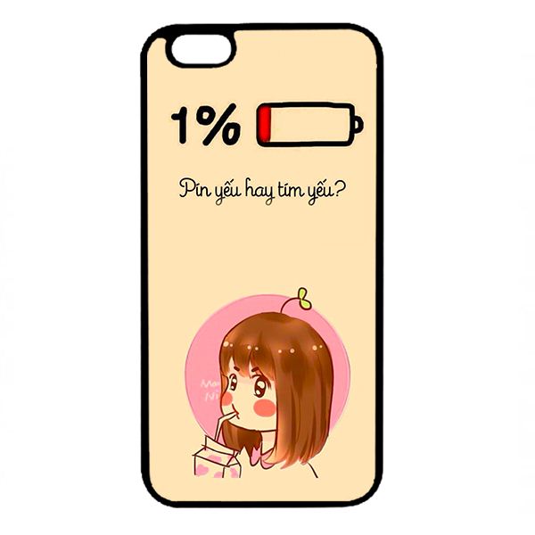 Ốp lưng cho iPhone 6s Plus Girl 01 - Hàng chính hãng