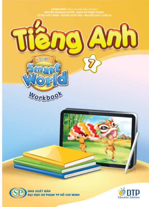 Tiếng Anh 7 i-Learn Smart World trọn bộ (Sách học sinh, Sách bài tập, Vở ghi chép)