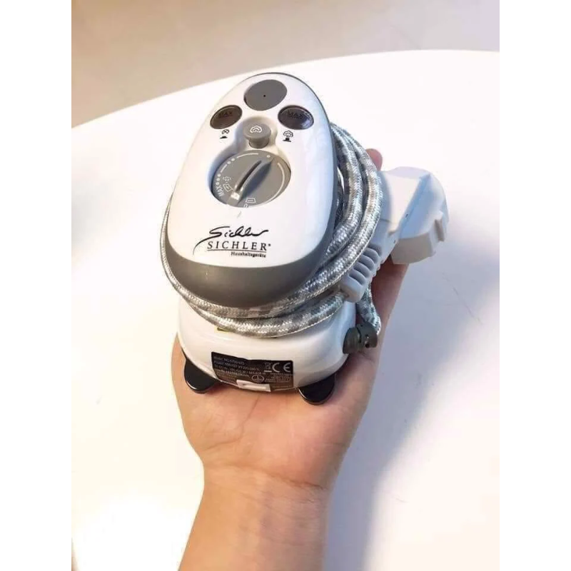 Bàn Ủi Hơi Nước Mini Sichler, Bàn Ủi Du Lịch, Bàn Là Cầm Tay, 3 Mức Nhiệt, Tiện Mang Theo Đi Công Tác, Du Lịch, Nhập Đức