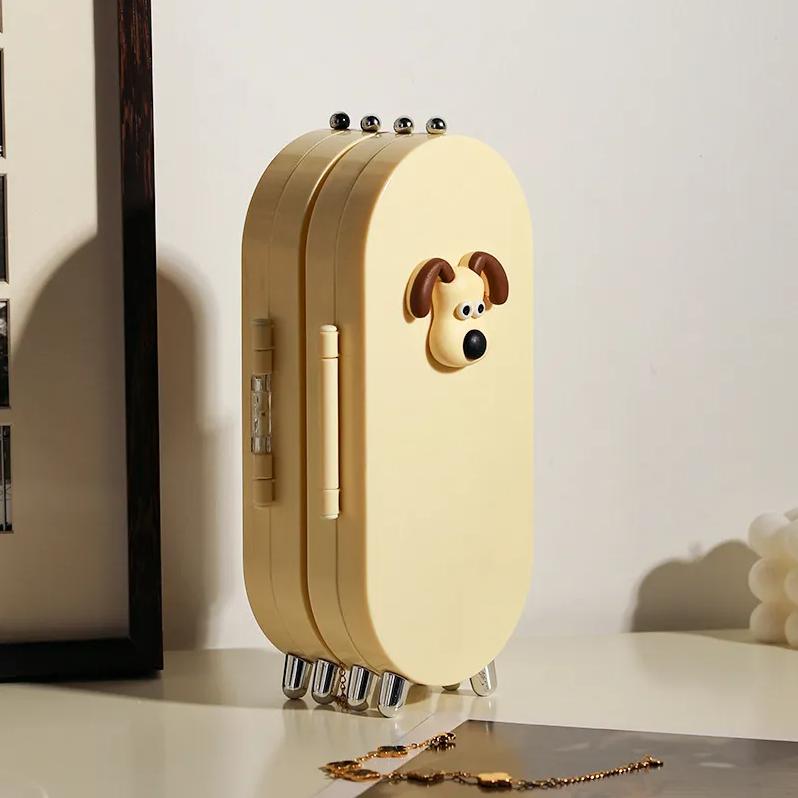 Hộp Đựng Bảo Quản Bông Tai Dây Chuyền Trang Sức Puppy Jewelry Box ️