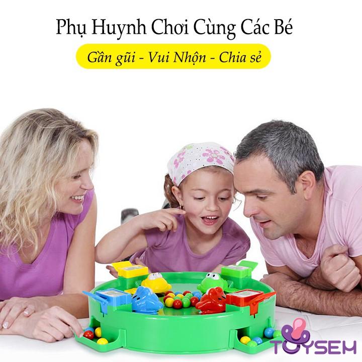 Đồ chơi trẻ em ếch gắp hạt tương ăn bi vui nhộn cho bé từ 3 tuổi - Quà tặng sinh nhật cho bé