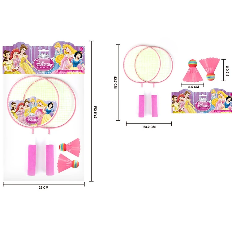 COMBO 2 CHIẾC VỢT CẦU LÔNG TẶNG KÈM 2 QUẢ CẦU CHO BÉ