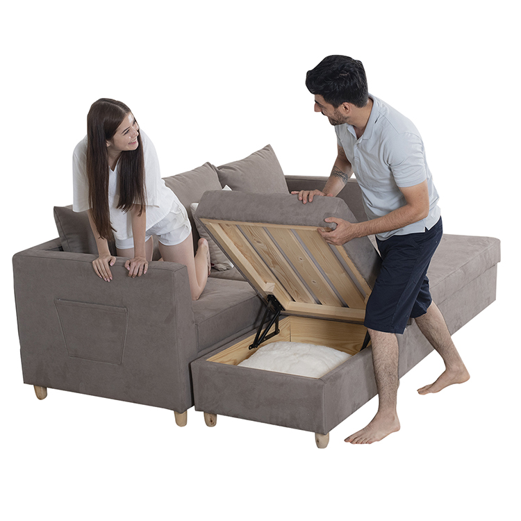 Sofa da lộn nhập khẩu mã 3102-HPR11