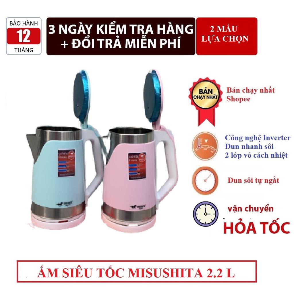 ẤM SIÊU TỐC THÁI LAN MISUSHITA 2,2L CÔNG NGHỆ INVENTER ( GIA DỤNG 1995 )