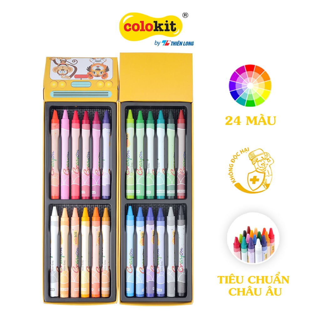 Bút Sáp Màu Thiên Long CR-C021