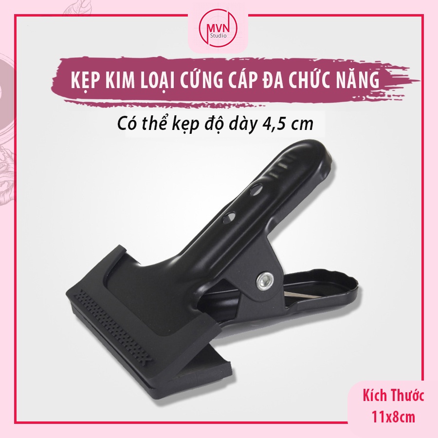 Kẹp giữ phông nền chụp ảnh bằng kim loại