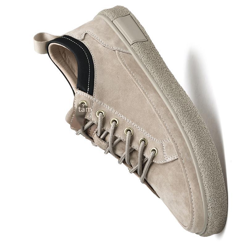 Khuyến mại skate giày lưới đôi giày màu đỏ những người yêu thích giày giày thể thao tăng chiều cao ngoài trời