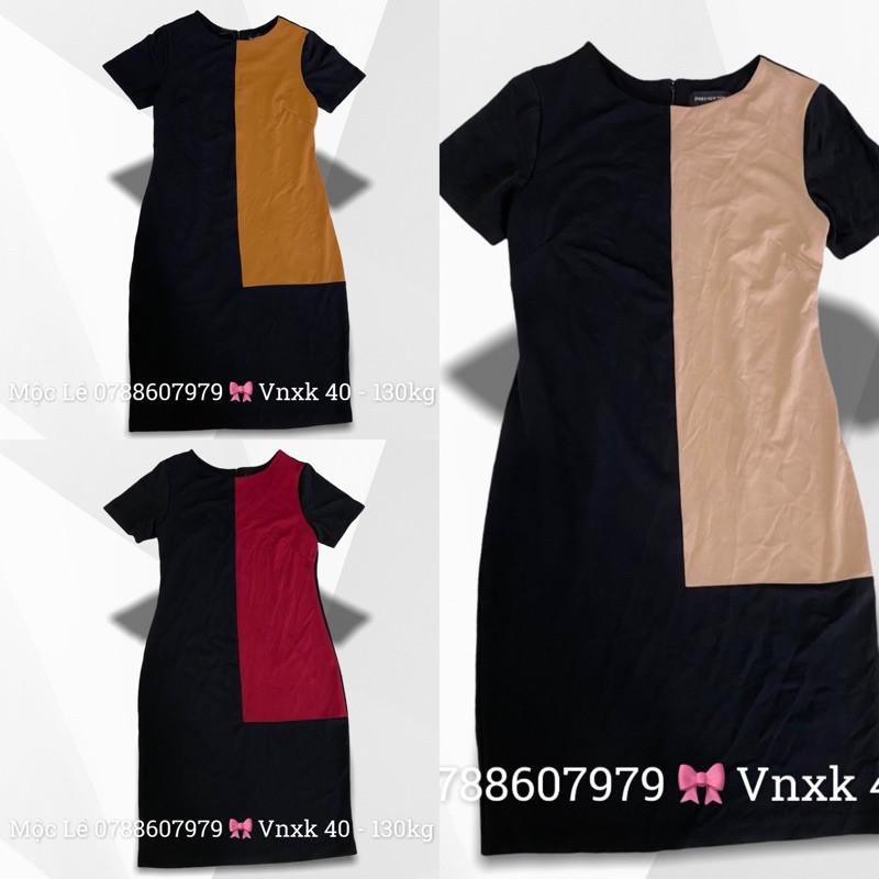 Đầm body công sở đen nâu đỏ nude