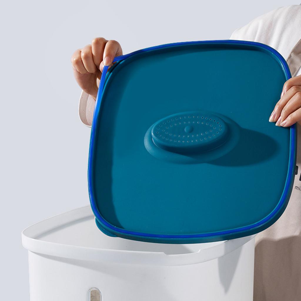 Rice Container Large Moisture-Proof Multipurpose Storage Tank Bucket Rice Cylinder for Dry Food Storage Container Machine