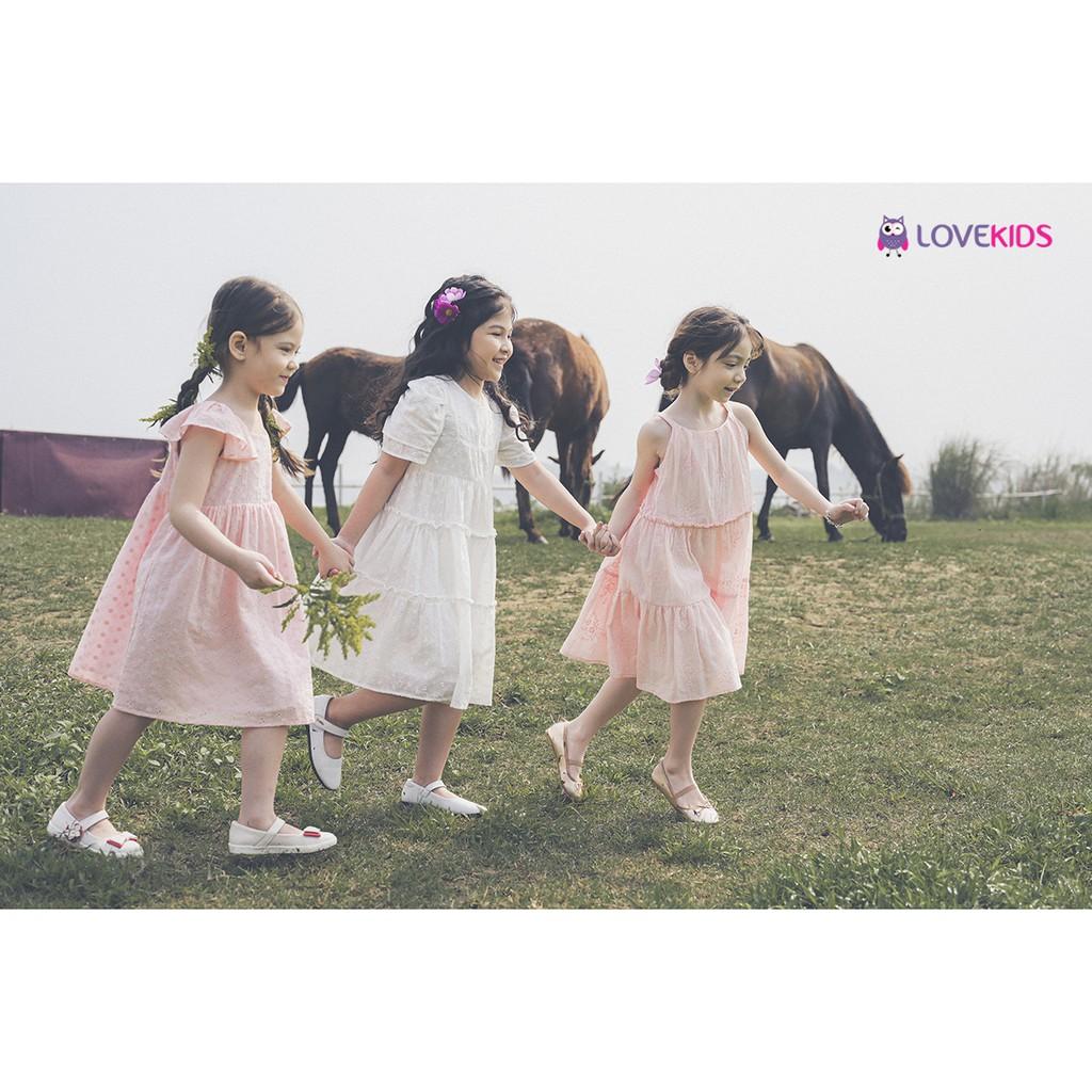 Váy thêu hoa nhí tay cánh tiên GMG21DR00801 - Lovekids