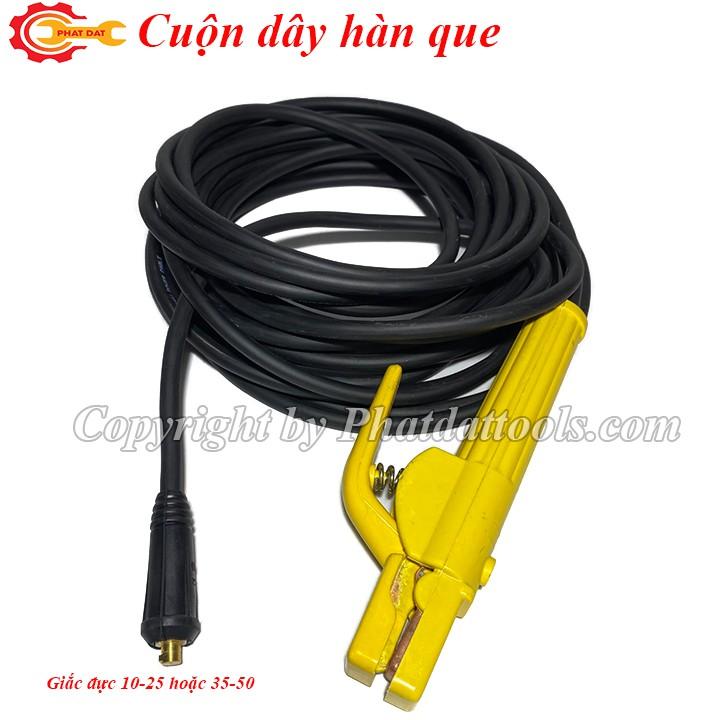 Combo Kìm hàn 500A dài 15m,kẹp mát 300A dài 5m