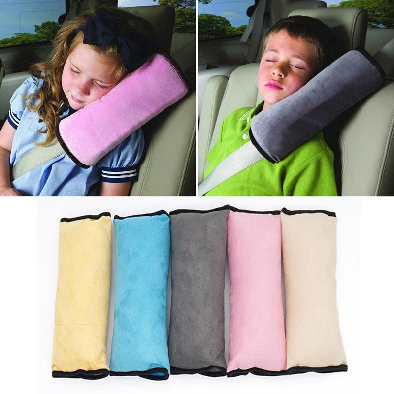 Trẻ Em Xe Gối Tự Động An Toàn Dây Đai Vai Có Thể Điều Chỉnh Đệm Miếng Lót Dây Bảo Vệ Gối Hỗ Trợ Tự Động Phụ Kiện Bên Trong
