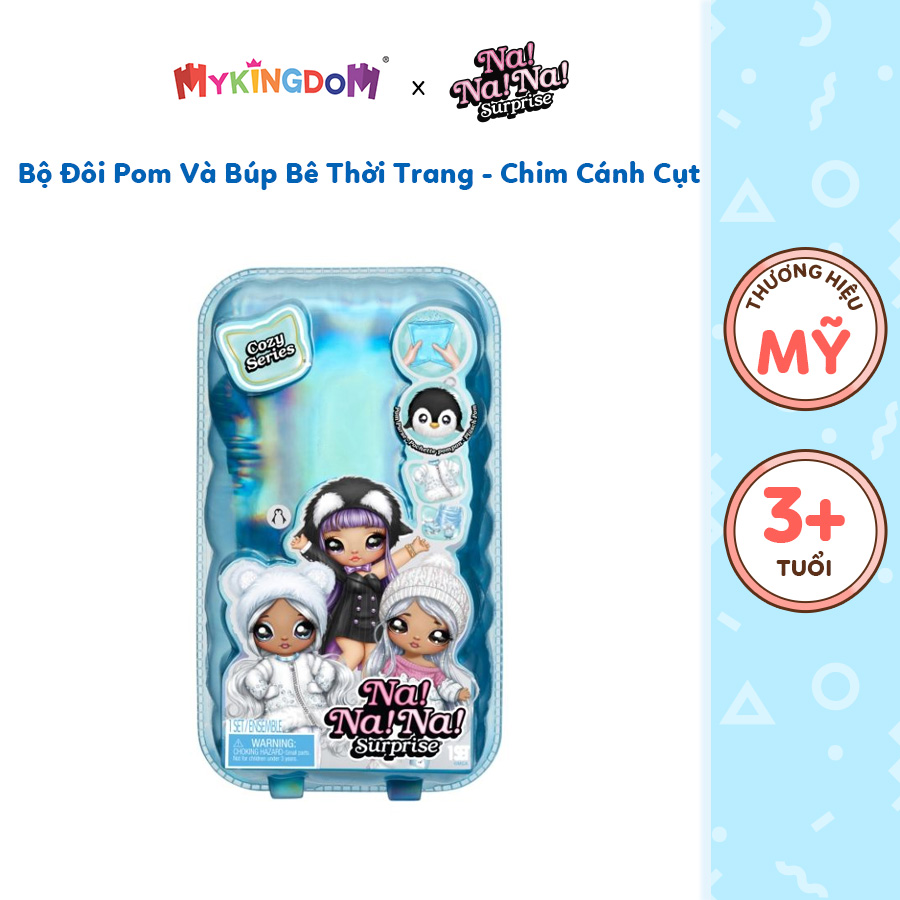Đồ Chơi Na Na Na Bộ Đôi Pom Và Búp Bê Thời Trang - Chim Cánh Cụt Đáng Yêu 119401EUC