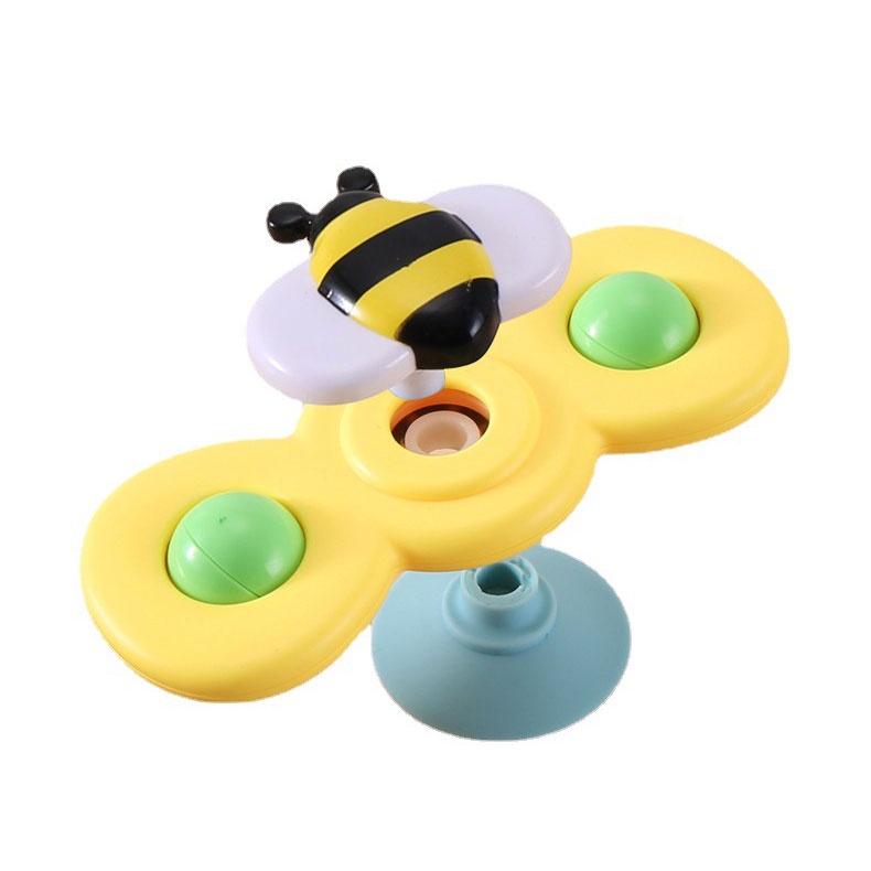 Đồ chơi con quay spinner vui nhộn cho bé, con quay spinner họa tiết hình côn trùng dễ thương