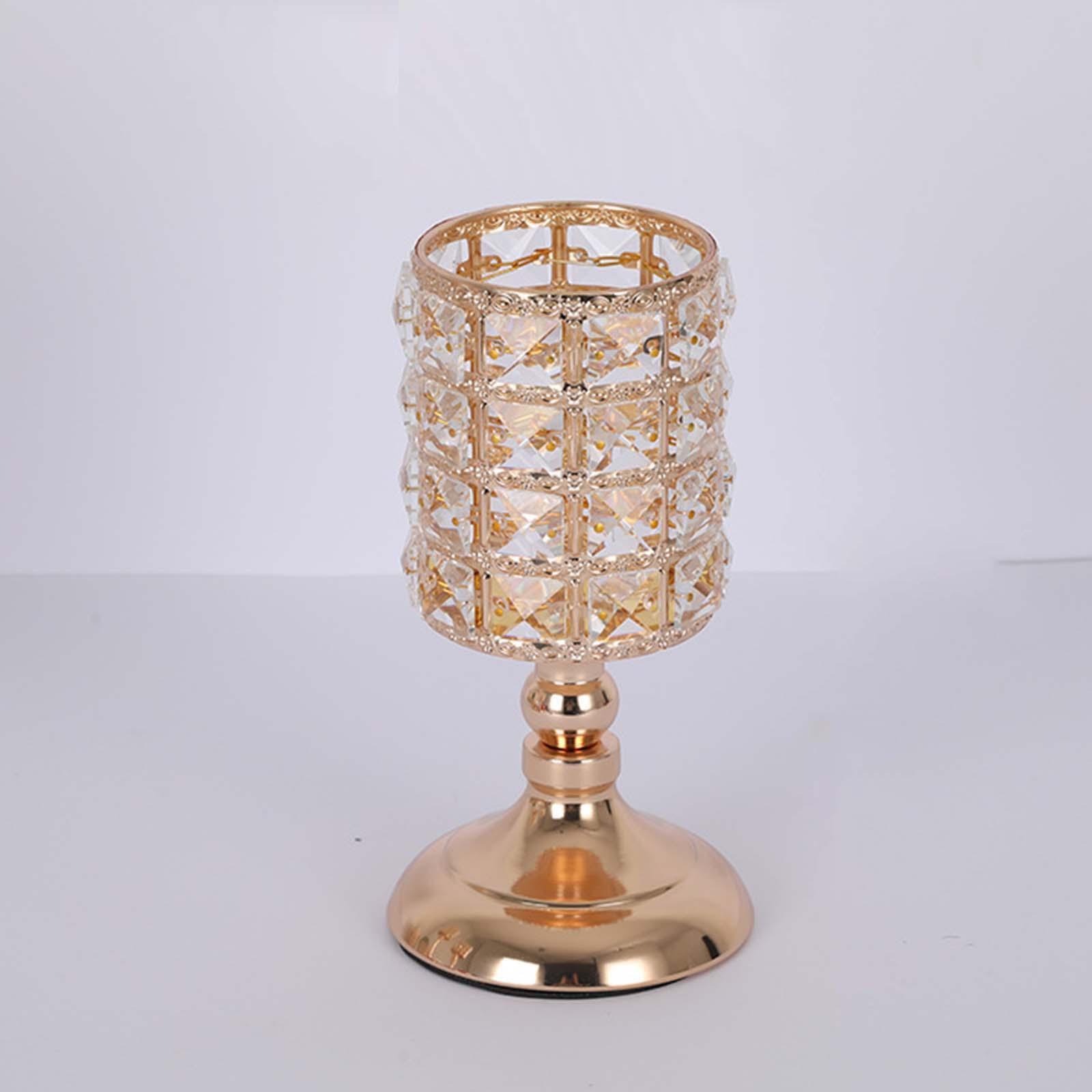 Candle Holder Candlestick Stand Tealight Holder for Wedding Holiday Party Ornament