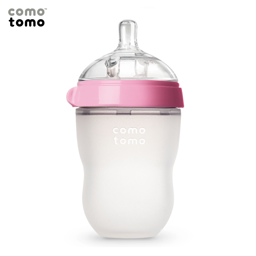 Bình Sữa Comotomo - Hồng (250ml)