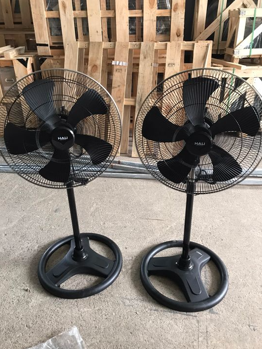 Quạt đứng công nghiệp Hali DC209C công suất 100W cánh 50cm chất liệu nhựa ABS bền bỉ - Hàng chính hãng - Bảo hành 12 tháng