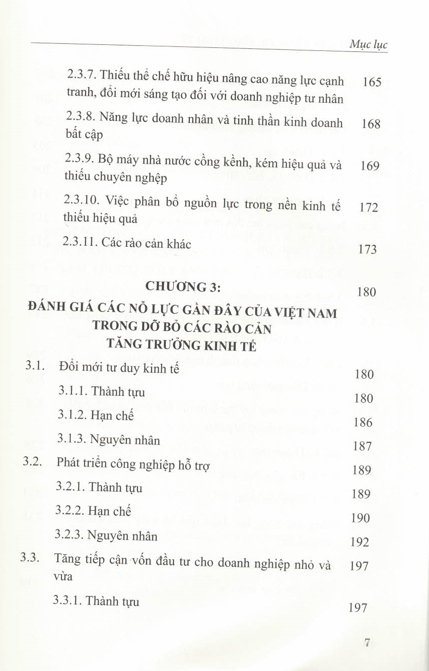 Các Rào Cản Tăng Trưởng Kinh Tế Việt Nam - Nhận Dạng Và Giải Pháp Dỡ Bỏ Trong Bối Cảnh Mới (Sách chuyên khảo)