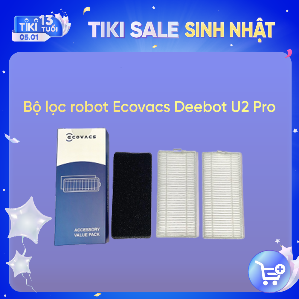 Bộ lọc robot Ecovac Deebot U2 Pro - Hàng chính hãng