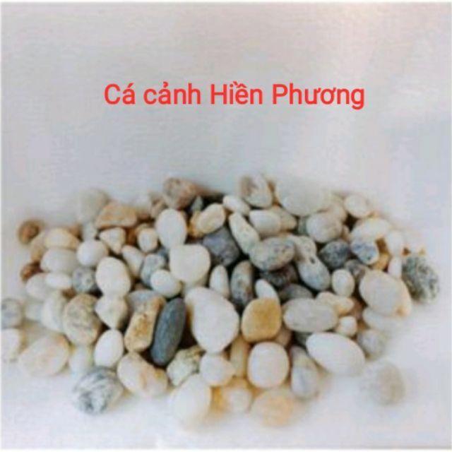 1KG - Sỏi tự nhiên trang trí hồ cá, hồ thủy sinh.