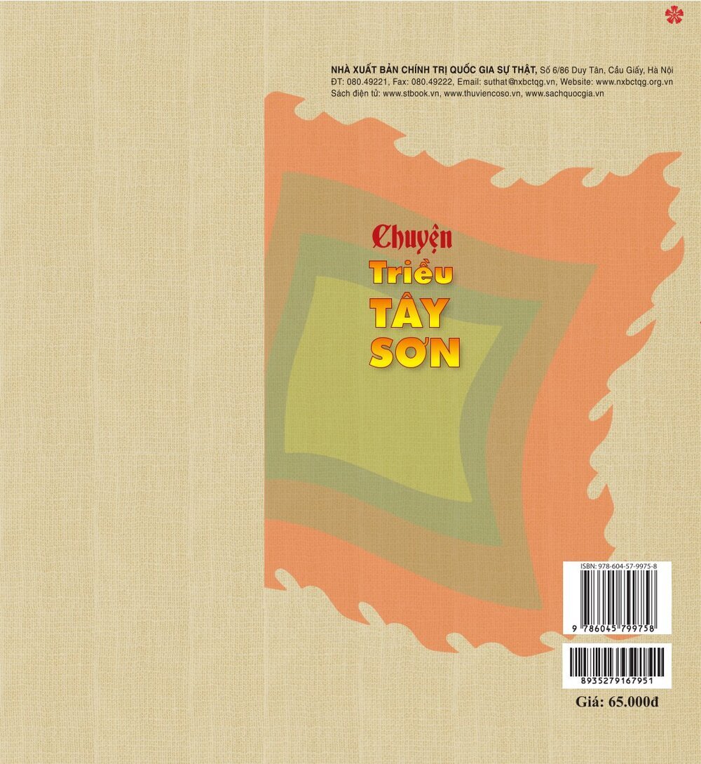 Chuyện Triều Tây Sơn - bản in 2024