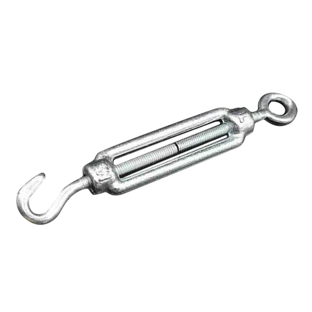 Turnbuckle 16mm Stainless Steel Hook And Eye Tension Adjustment Gate Bracket