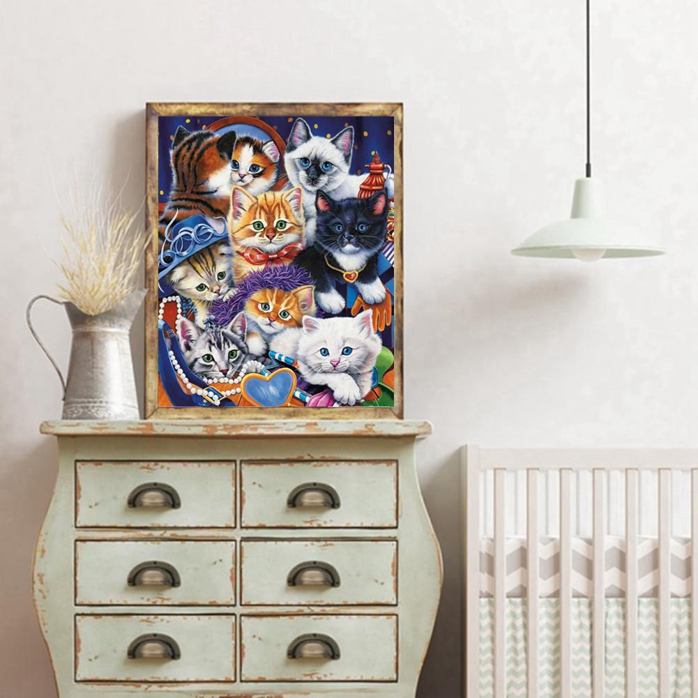 Bộ dụng cụ vẽ tranh kim cương 5D 12 x 16 inch