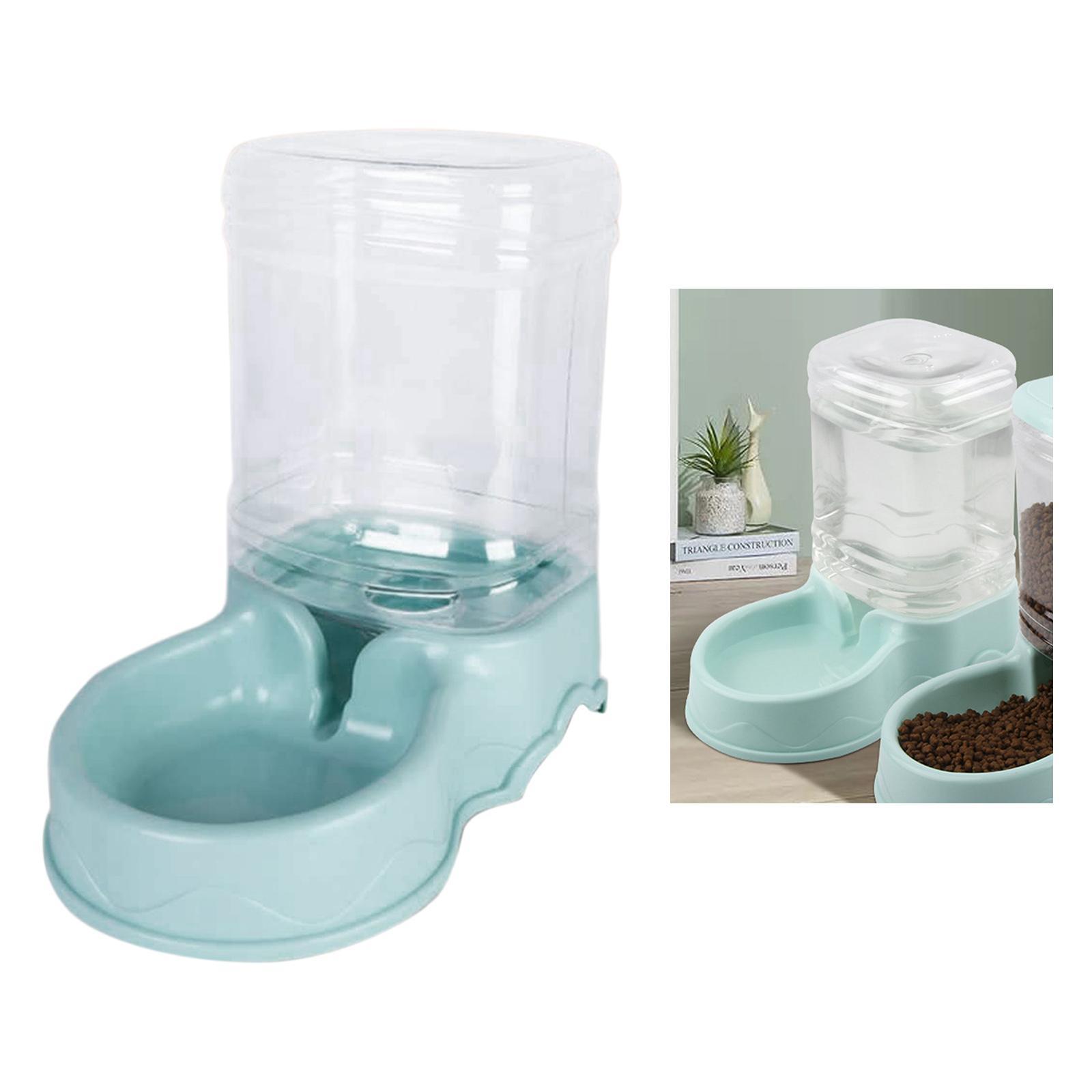 AUTOMATIC PET WATER DISPENSER Puppy Dish Food Feeder Bowl /