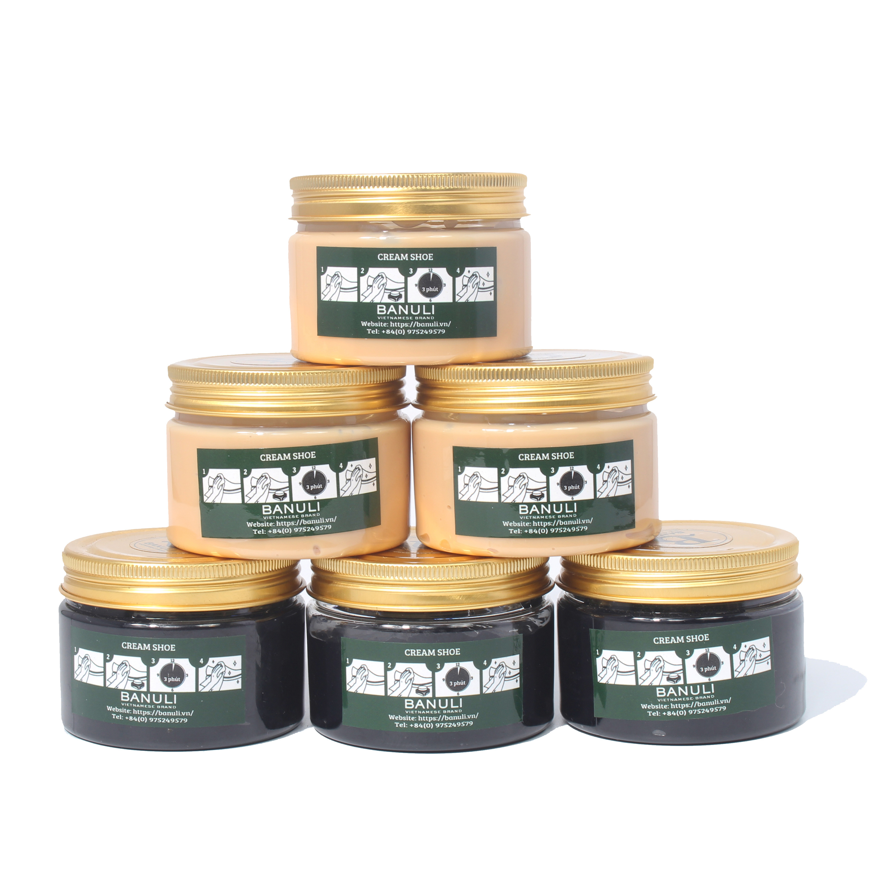 Xi Kem BANULI Nhập Khẩu Ý Dung Tích 150ML Italian Leather Cream