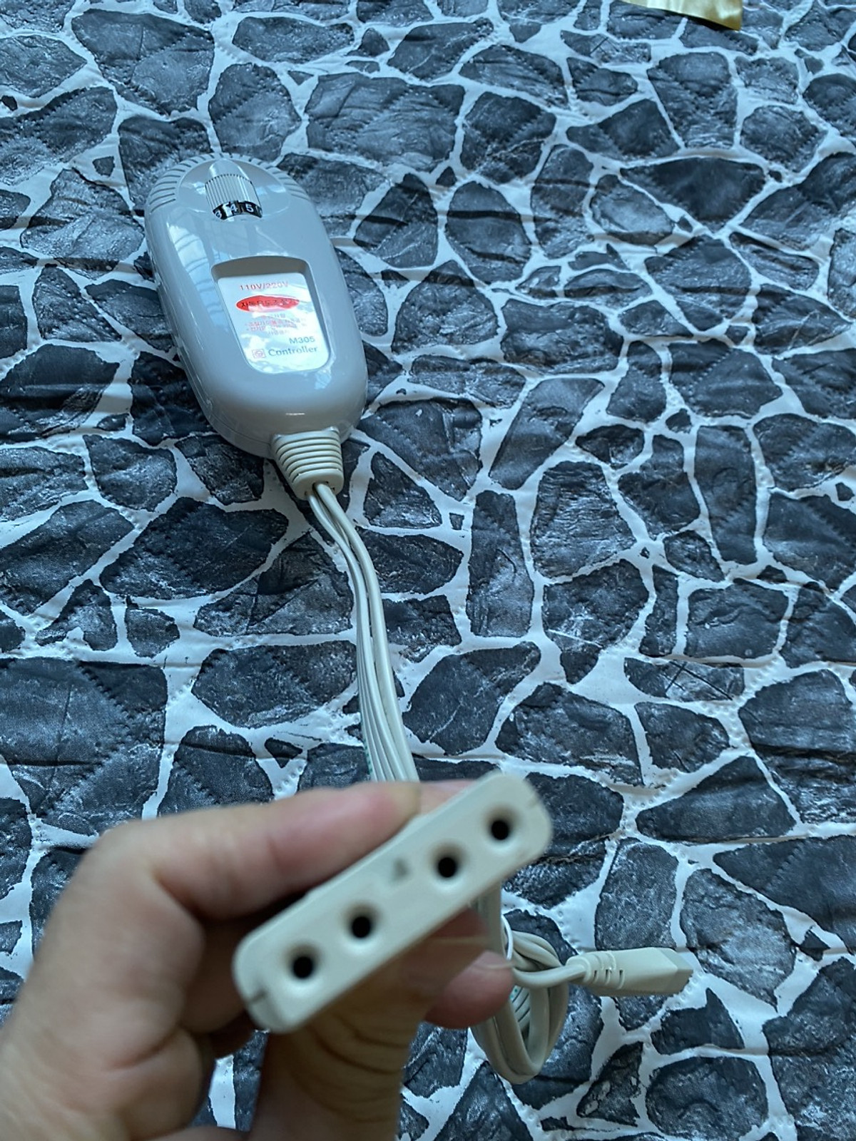 Chăn điện, đệm điện, nệm điện sưởi nhập khẩu hàn quốc chất liệu cotton - Hàng nhập khẩu