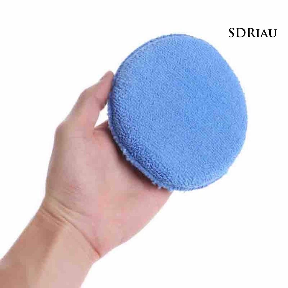 Miếng bọt biển sợi tổng hợp mềm dùng để đánh bóng bảo dưỡng có túi tiện lợi cho xe hơi