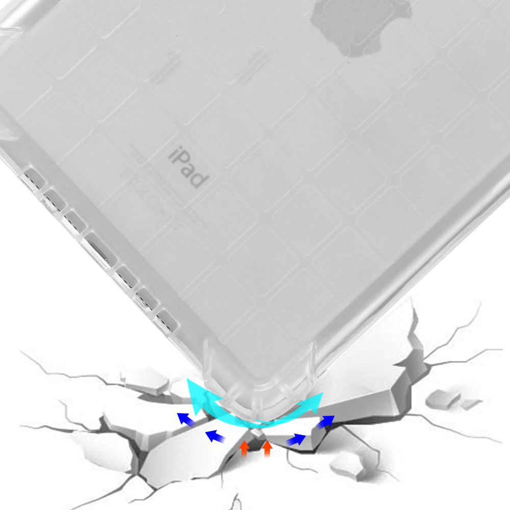 Ốp Lưng Chống Sốc Trong Có Màu Dành Cho Apple Ipad Air / Air 2 / Pro 9.7 / New 2017 / New 2018