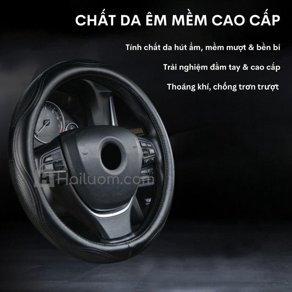 Bọc vô lăng ô tô LEXUS NX 300 cao cấp | Da thật khâu tay - Mã Persha
